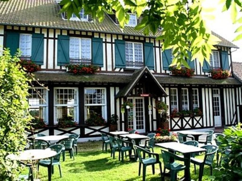 Logis Auberge Des Aulnettes เอรูวิลล์-แซ็งต์-แคลร์ ภายนอก รูปภาพ